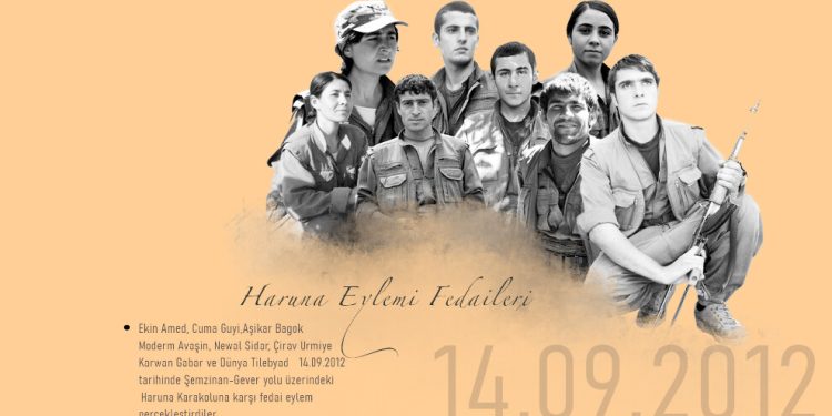 Şehîdên çalakiya Harûna ya dîrokî