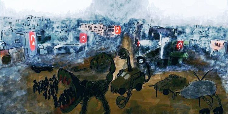 Azbay: Dewleta Tirk dest ji polîtîkayên şer bernade