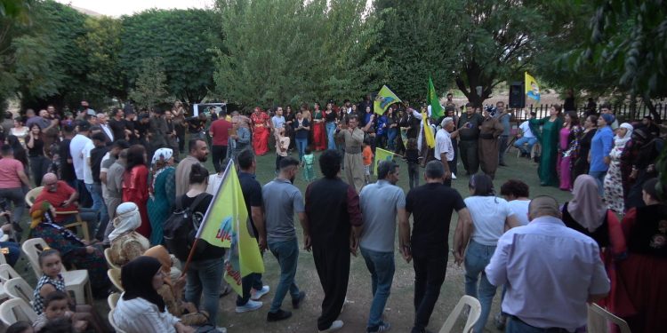 Ciwanên Welatparêz û RJAK’ê li Seyîdsadiq 15’yê Tebaxê pîroz kirin