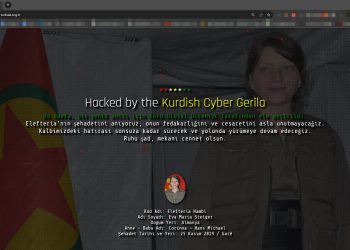 Koma Gerîlayên Sîber ên Kurd (KCG) malpera Turkiadê hak kirin