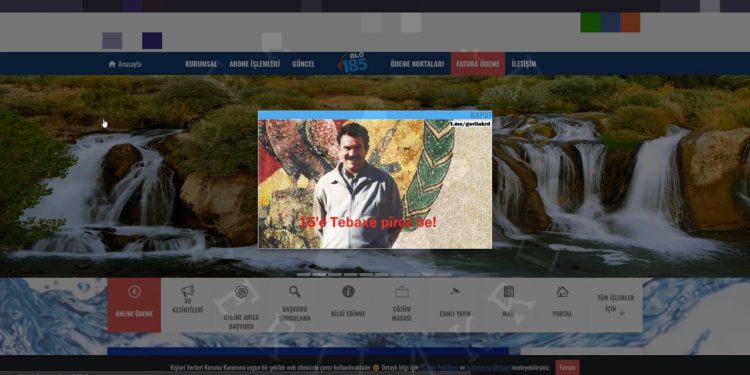 Kurdî Cyber Gerîla malpera dewleta Tirk hack kir û 15’ê Tebaxê bi bîr anî!