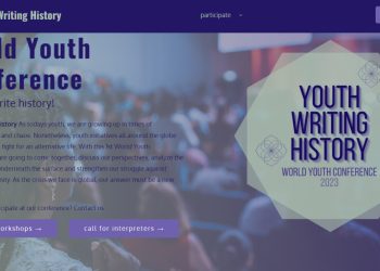 Bangawazî ji bo Konferansa yekemîn a Ciwanên Cîhanê li Parîsê