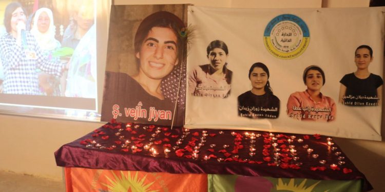 Ciwanên Kobanên Bîranînek ji bo Şehîd Vejîn Jîyan li darxistin