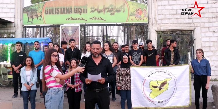 Ciwanên MSD’ê ji bo piştgiriya tevgera gel a şoreşger a Sûriyeyê daxuyaniyek dan