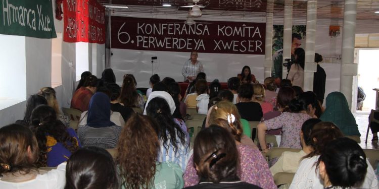 6. Konferansa Komîteya Perwerdeya Xweser a Mexmûrê hat lidarxistin