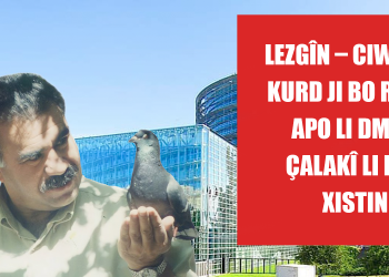 LEZGÎN – Ciwanên Kurd ji bo Rêber APO li DMME çalakî li dar xistin