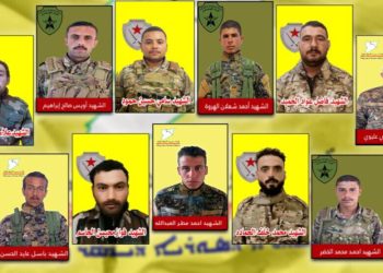 QSD’ê nasnameya 11 şervanên şehîd eşkere kir