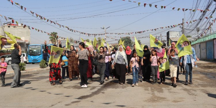 Ji bo azadiya Rêber APO kon hat vedan