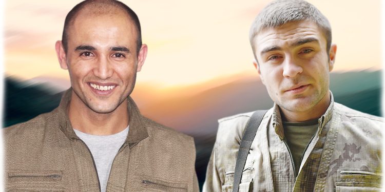 HPG’ê nasnameya 2 gerîlayan eşkere kir