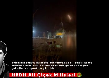 Milîsên HBDH’ê Alî Çîçek: “Me ji êrîşên li dijî gelê xwe hesap xwest.”