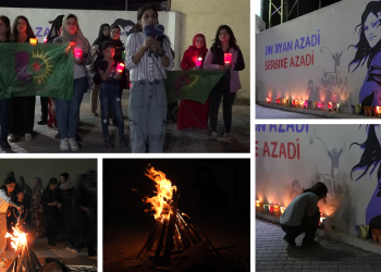 Jinên Ciwan Hesekê bi çoseke bilind Jîna Emînî bi bîr anî