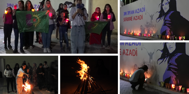 Jinên Ciwan Hesekê bi çoseke bilind Jîna Emînî bi bîr anî