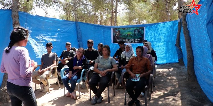 Kampê Ciwanên Şoreşger bi coş berdewam dike