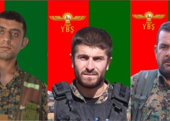 YBŞ’ê nasnameya 3 şehîdên eşkere kir