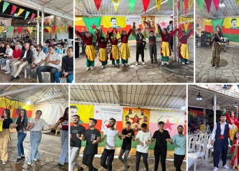 Ciwanan PYD’ê salvagera 20’êmin ya PYD li Lûbnanê pîroz kir