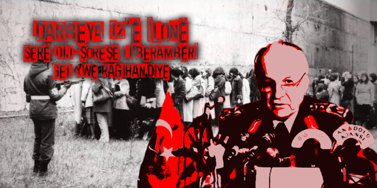 Darbeya 12’ê Îlonê şerê dij-şoreşê li beramberî gel xwe ragihandiye