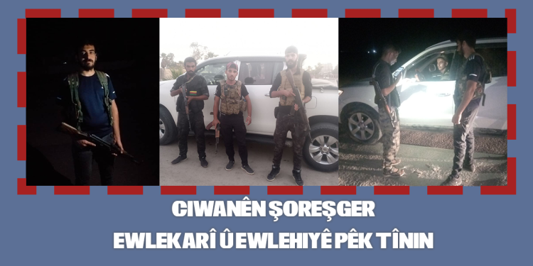 Ciwanên şoreşger ewlekarî û ewlehiyê pêk tînin
