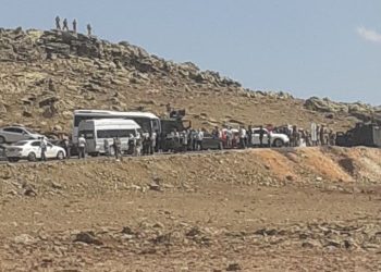 Girseya ku ji bo sersaxiyê Şehîd Tolhildan Tekman hat ji aliyê leşkeran ve tê astengkirin