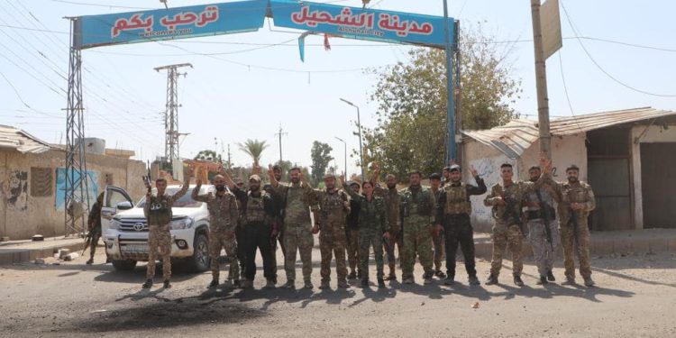 Gundekî li Dêrazorê ji çeteyan hate paqijkirin