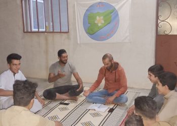Ciwanan Tebqayê ji bo nîqaşkirina pirsgirêkên bi komên ciwan re civînan pêk tîne