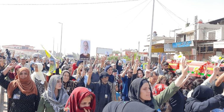 Di van kêliyan Şehîd Şeyîd Evran û Şehîd Aslan Qamişlo tên oxirkirin