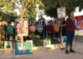 Yekitiya Jinên Ciwan a Herema Efrin Şehit Sara û Ruken bibiranin