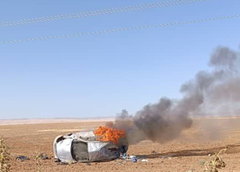 LEZGÎN – Li Kantona Qamişlo wesayîtek hate bombebarankirin