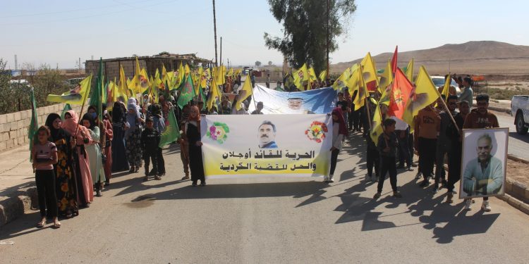 Ciwanên Hesekê piştgiriya pêngava cîhanê ya ji bo azadiya Rêber APO kir