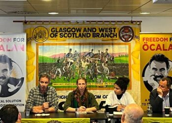 Peyama ji Skoçyayê: Aştî bi azadiya Abdullah Ocalan dibe