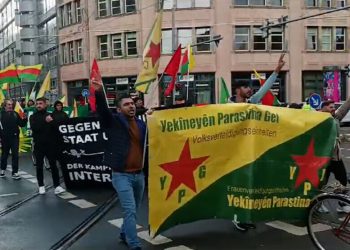 Dewleta Tirk li Leîpzîgê hat protestokirin