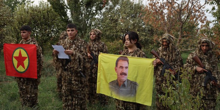 8 ciwan ji bo silavkirina pêngava azadiyê ya ji bo Rêber Apo hatiye destpêkirin, tevlî refên gerîla bûn