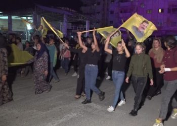 Bi pêşengtiya jinên ciwan li Qamişlo meş