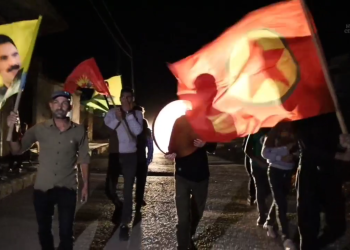 Ciwanên Til Rifetê li dijî êrîşên dagirkerîyê û tecrîda li ser Rêber Apo meşekî lidarxistin