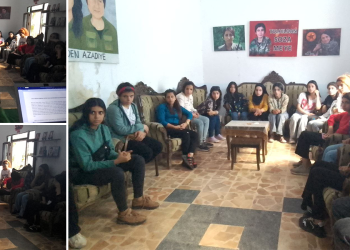 Şehîd Rojaht û Şehîd Erdal di nava dilê jinên ciwan de zindî ne