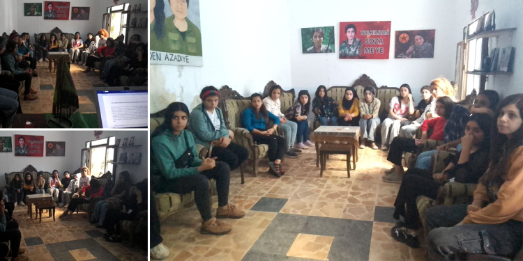 Şehîd Rojaht û Şehîd Erdal di nava dilê jinên ciwan de zindî ne