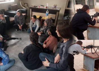 Yekîtiya Jinên Ciwan li Kobanê perwerdeya xwe parestin dan