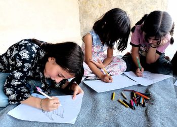 Yekîtiya Jinên Ciwan a herêma Efrîn û Şehba wêne ji bo Rêber APO çêkirin