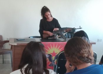 Ciwanên Şoreşger li Hesekê perwerdeya xweparastinê didomînin