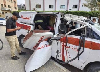 Aktivîsta Filistînê: Ambulansa ku çû hewara birîndaran bû hedef