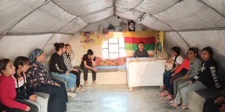 Li Şehba nameyên şehîdên çalakîya Enqere hatin xwendin