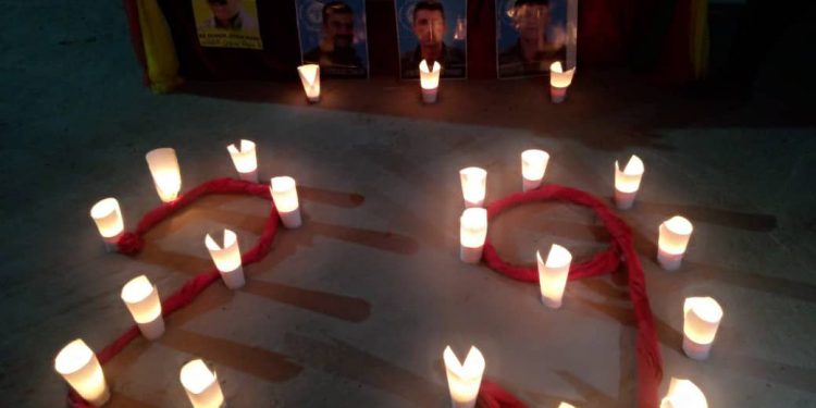 Ciwanên Kampe Newroz ya Derikê 29 sehiden Asayişe bi biranin