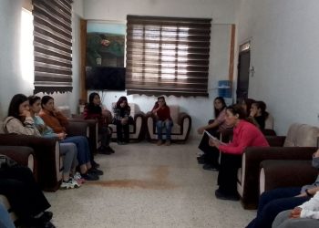 Yekitîya Jinên Ciwan ya herema Fîratê nameyên tabura nemiran xwend