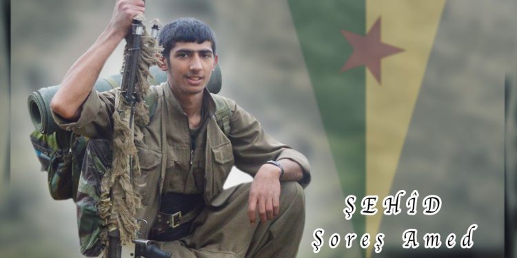 HPG’ê şehîd Şoreş Amed bi rêzdarî bi bîr anî