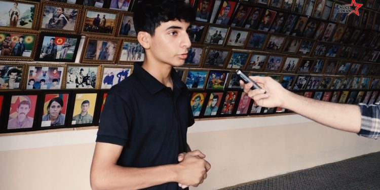 “Em wek Ciwanên karê xwe peşbixin ji bo keda hevalên şehîdan li erdê nemine”