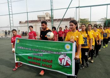 Jinên Ciwan ya werzîşe herema Firatê tornuva despe kir