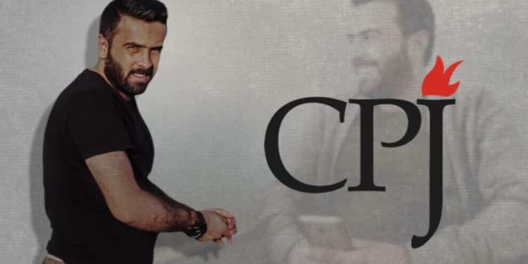 CPJ xwest rojnamevan Silêman Ehmed bêşert bê berdan