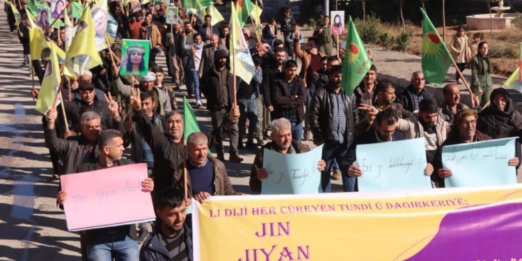 Mêr ên herêma Firatê li dijî tundiya li jinê meşiyan