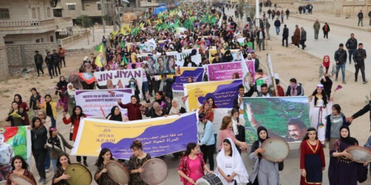 Li Bakur û Rojhilatê Sûriyeyê çalakiyên 25’ê Mijdarê