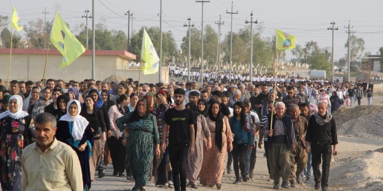 Şêniyên Mexmûrê: Em hatina PDK’ê ya Qereçoxê qebûl nakin