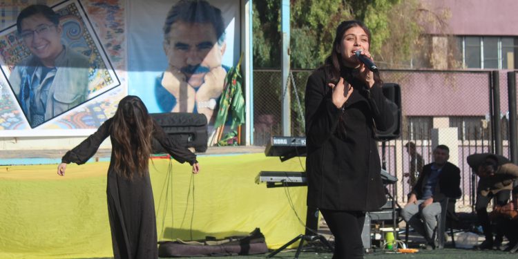 Li Qamişlo 4’emîn Mihrîcana Şehîd Stêrvan a Jinên Ciwan hat lidarxistin